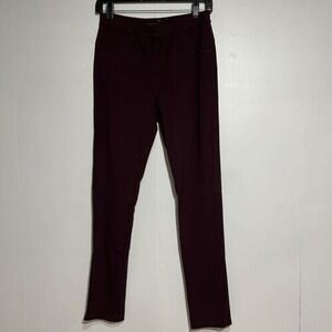Sanctuary by Anthropologie Womens Size Small Pull‎ On Burgundy Stretch Pants